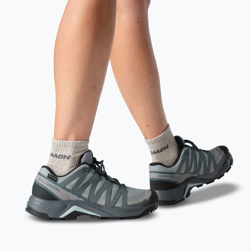 Дамски обувки за трекинг Salomon X-Adventure Recon Waterproof mnment/turbu 8