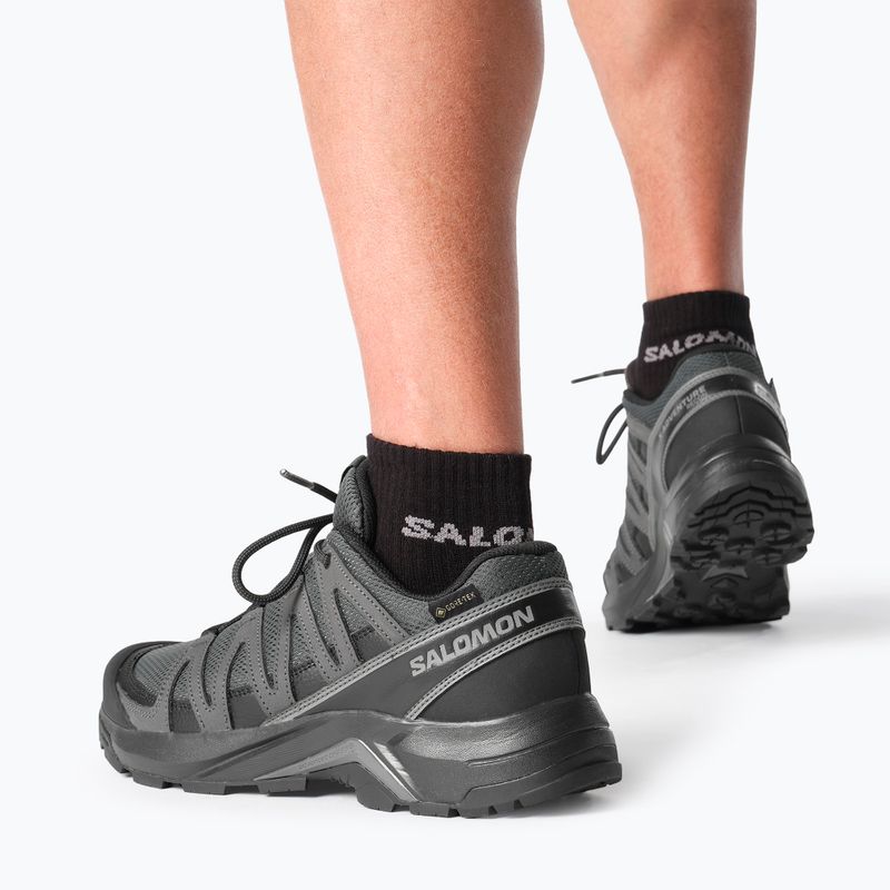 Мъжки обувки за трекинг Salomon X-Adventure Recon Waterproof asphalt/castlerock 9