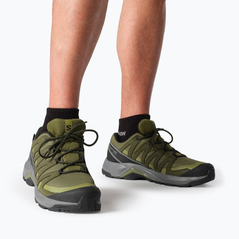 Мъжки обувки за трекинг Salomon X-Adventure Recon Waterproof olvnig/martini 8