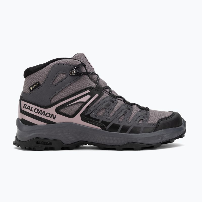 Дамски обувки за трекинг Salomon Extegra GTX Mid henna/run raisin/mahogany rose 2