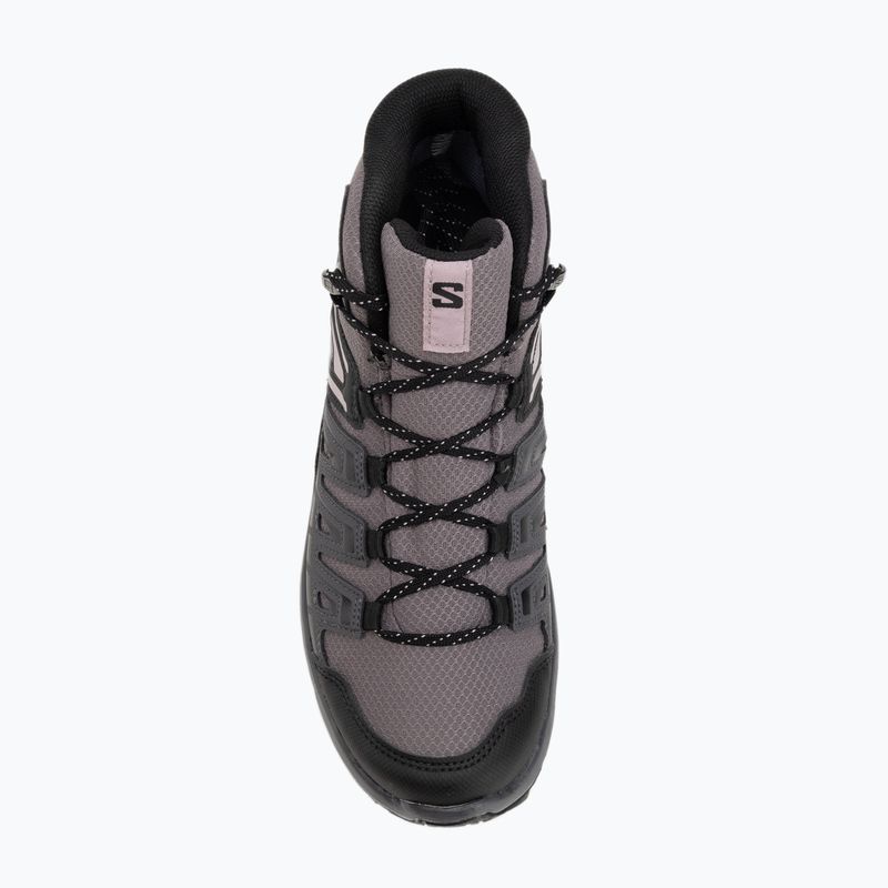 Дамски обувки за трекинг Salomon Extegra GTX Mid henna/run raisin/mahogany rose 5