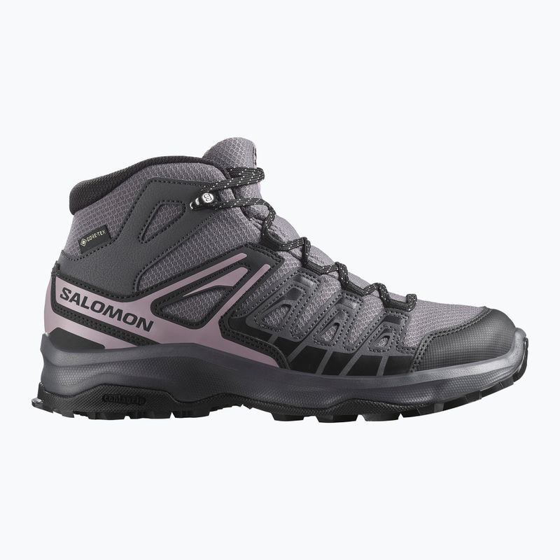 Дамски обувки за трекинг Salomon Extegra GTX Mid henna/run raisin/mahogany rose 8