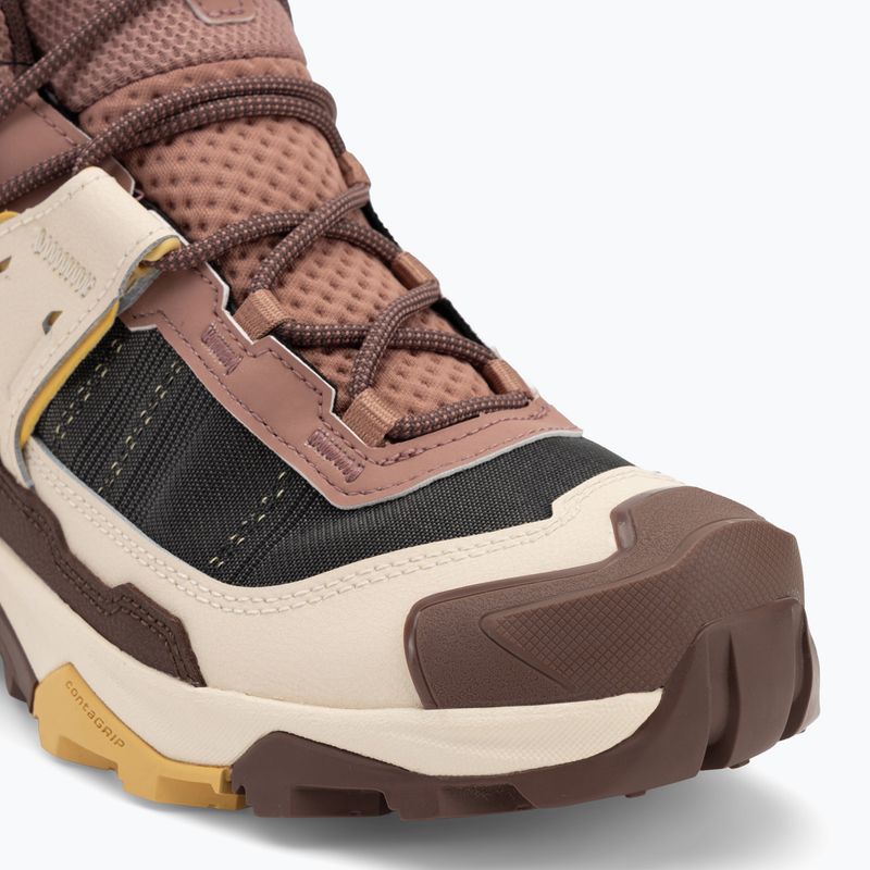 Дамски ботуши за трекинг Salomon X Ultra 5 MID GTX burlwood / french roast / rattan 7