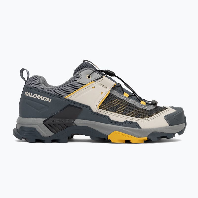 Мъжки обувки за трекинг Salomon X Ultra 5 monument / turbul / spicy mustard 2