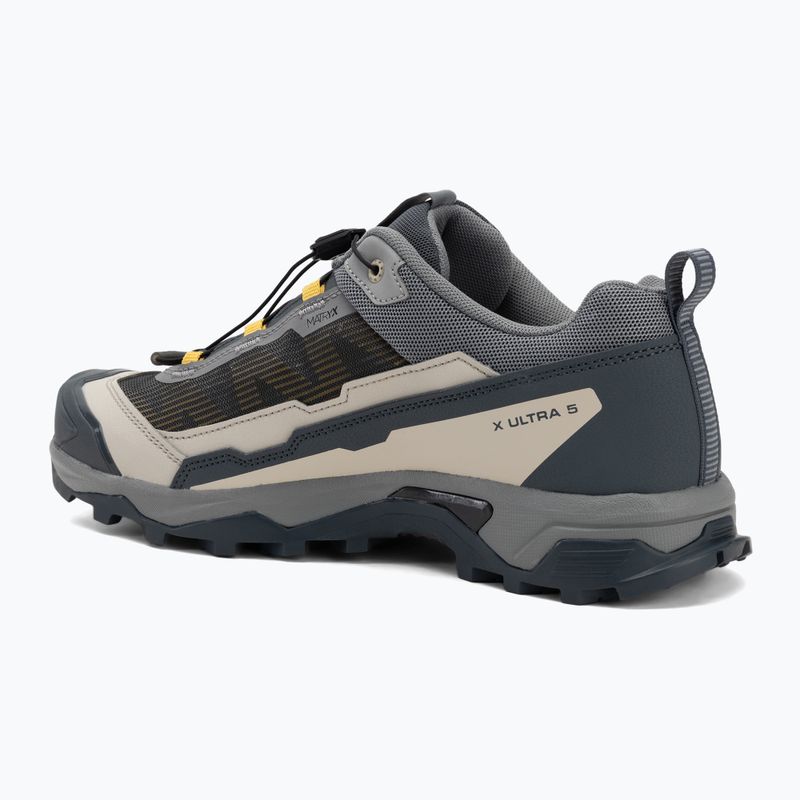 Мъжки обувки за трекинг Salomon X Ultra 5 monument / turbul / spicy mustard 3
