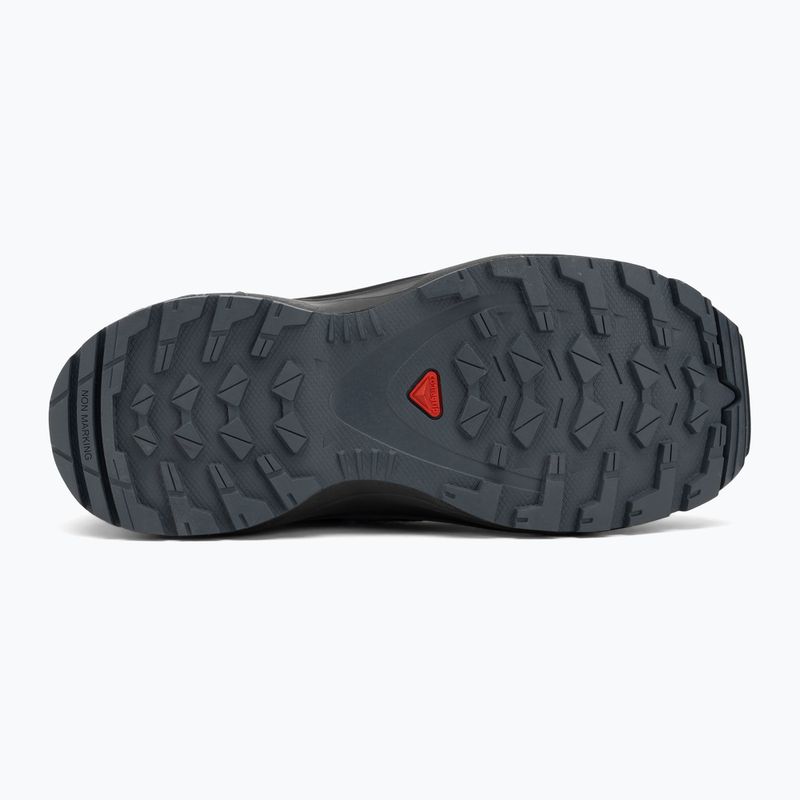 Детски обувки за трекинг Salomon XA Pro 3D V8 Waterproof black/turbulence/quarry 4