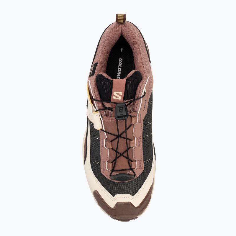 Дамски ботуши за трекинг Salomon X ULTRA 5 GTX burlwood / french roast / rattan 5
