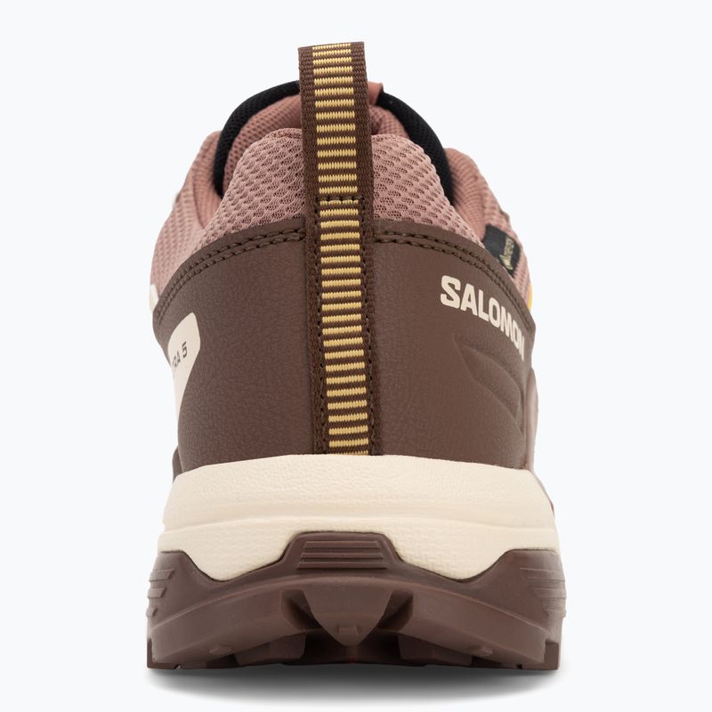 Дамски ботуши за трекинг Salomon X ULTRA 5 GTX burlwood / french roast / rattan 6