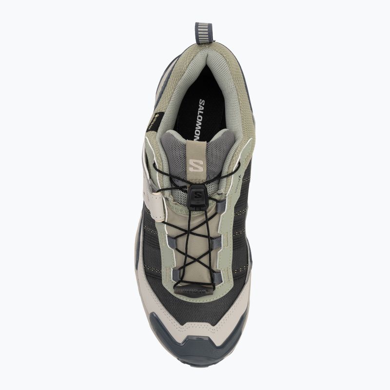 Дамски ботуши за трекинг Salomon X ULTRA 5 GTX морска трева / турбуленция / нежна праскова 5