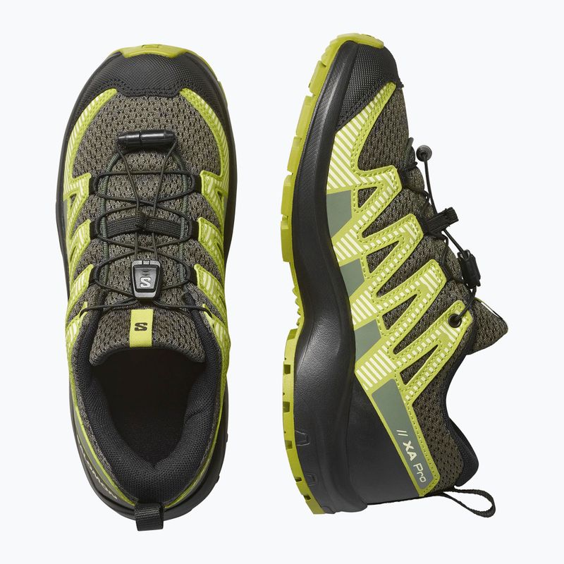 Детски обувки за трекинг Salomon XA Pro V8 urban chic/black/dark citron 8