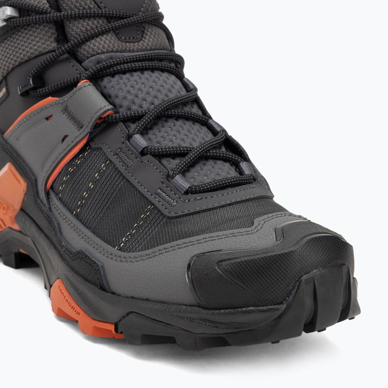 Мъжки ботуши за трекинг Salomon X Ultra 5 MID GTX asphalt / castlerock / burnt ochre 7