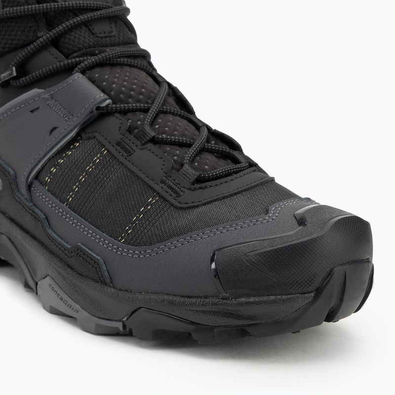 Мъжки обувки за трекинг Salomon X Ultra 5 MID Wide GTX black/asphalt/ castlerock 7