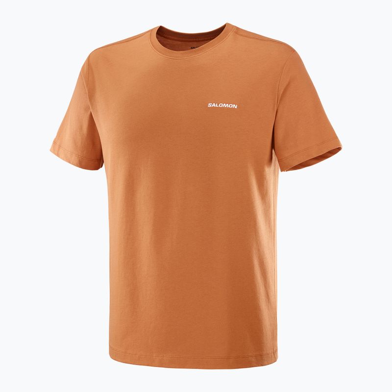 Мъжки тениски Salomon Logo Тениска sierra 4