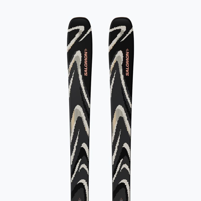 Пистови ски Salomon QST 94 Black black/almond milk 3