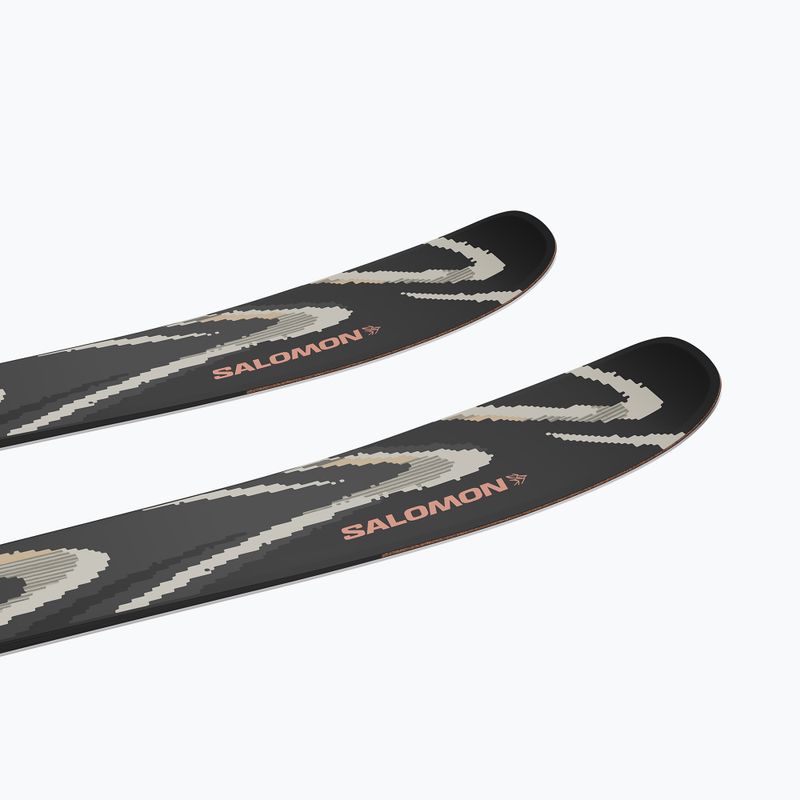 Пистови ски Salomon QST 94 Black black/almond milk 4