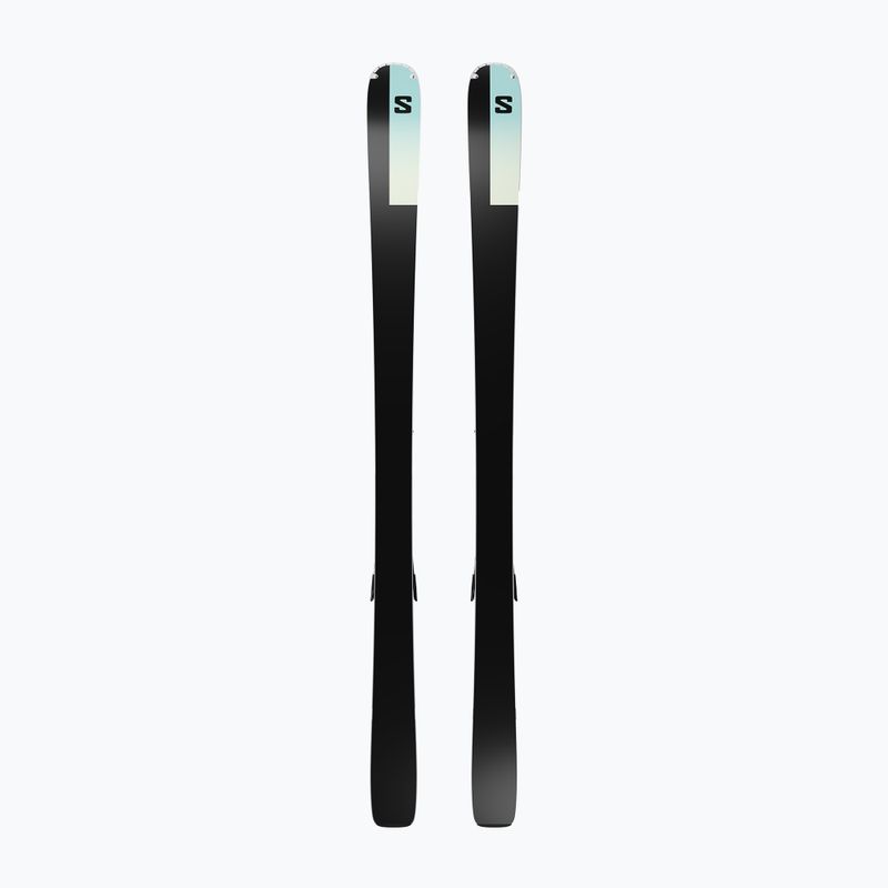 Дамски ски за спускане със ски автомати Salomon Stance Pro W 82 + MI11 GW aruba blue/blue yonder 2