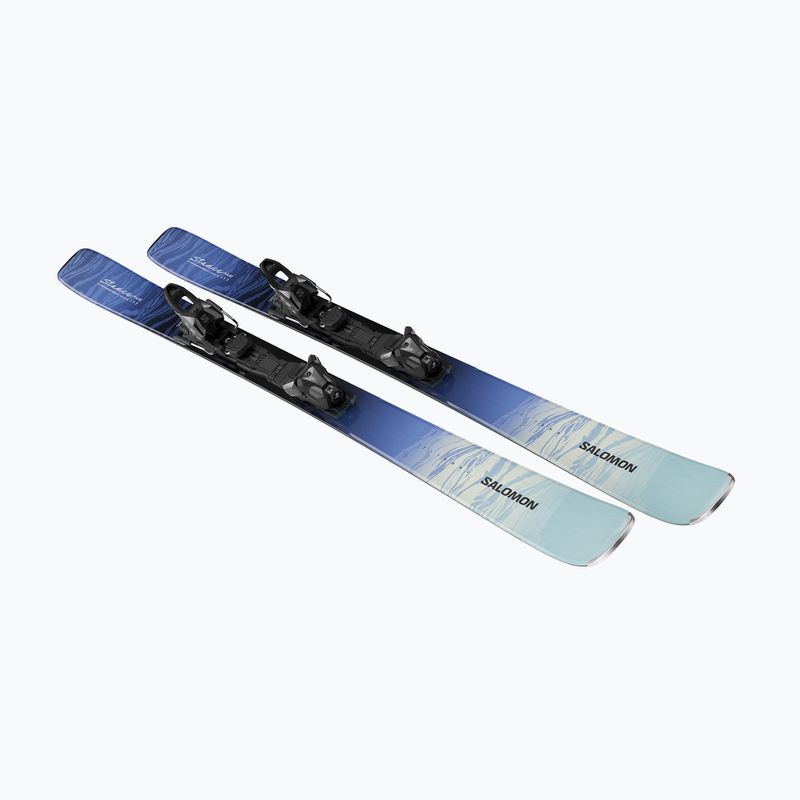 Дамски ски за спускане със ски автомати Salomon Stance Pro W 82 + MI11 GW aruba blue/blue yonder 4