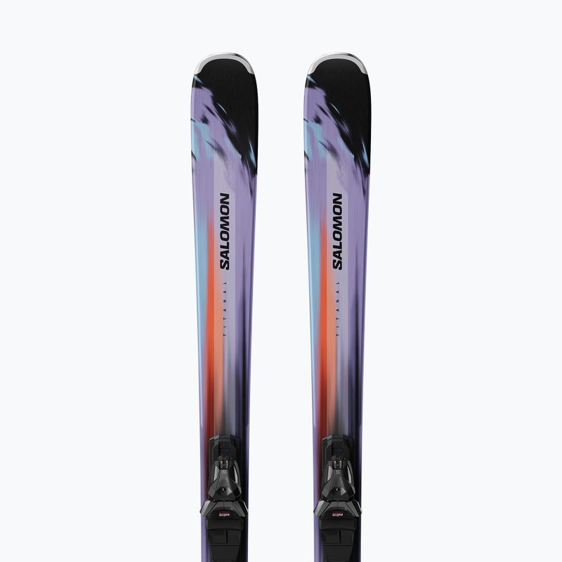 Пистови ски Salomon Stance Pro 86 + автомати MI12 GW violet tulip/nasturtium/black 4