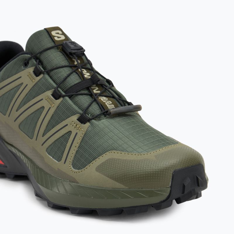 Мъжки обувки за бягане Salomon Speedcross Peak olive night/deep lichen green/black 8