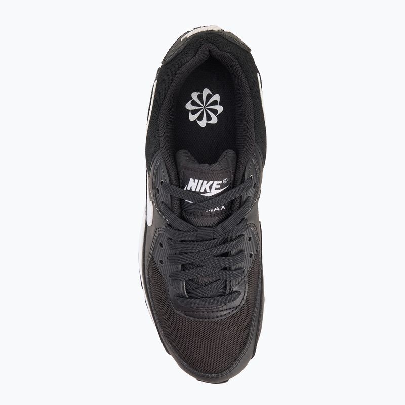 Nike Air Max 90 black/black/white дамски обувки 5