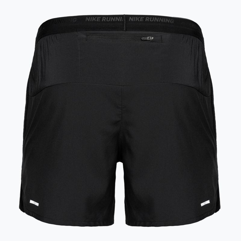 Мъжки шорти за бягане Nike Dri-Fit Stride 5" Brief-Lined black/black 2