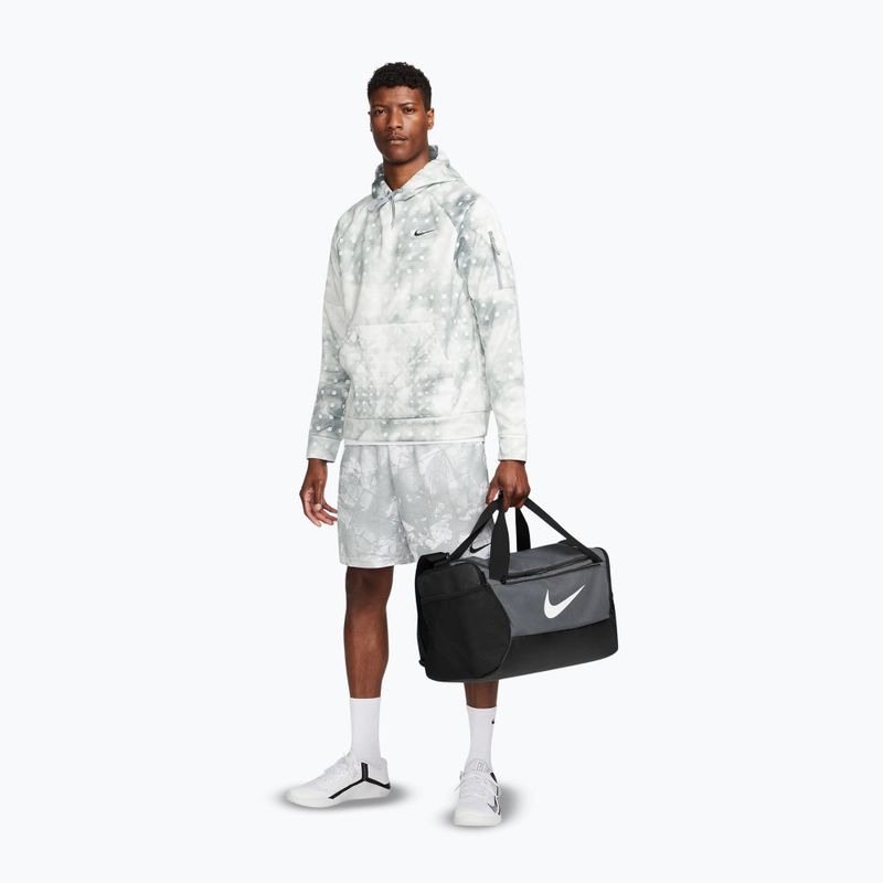 Nike Brasilia тренировъчна чанта 9.5 41 л сиво/бяло 9