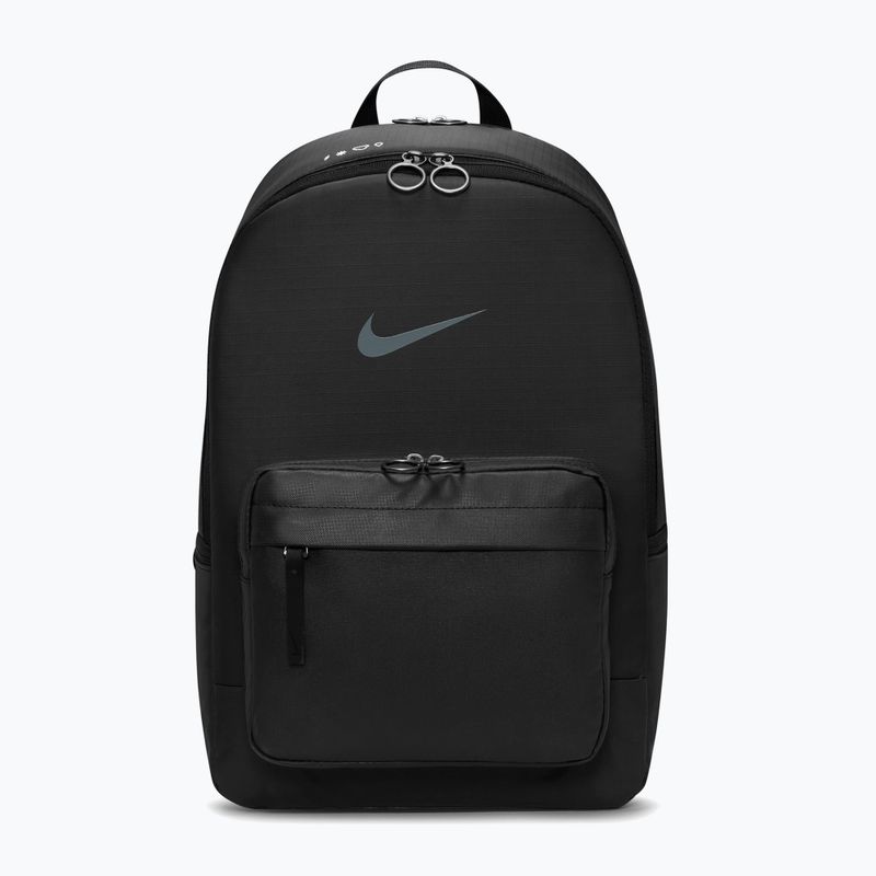 Градска раница Nike Heritage 23 l black/black/smoke grey