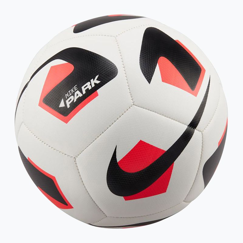 Футболна топка Nike Park Team 2.0 white/bright crimson/black размер 3 4