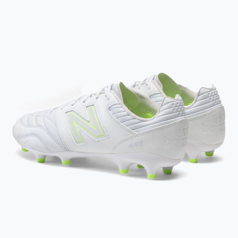 New Balance 442 V2 Pro FG мъжки футболни обувки бели MS41FWW2.D.085 3