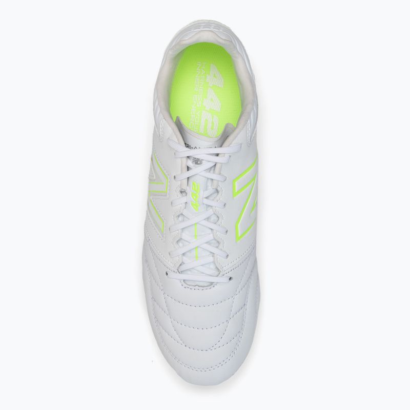 New Balance 442 V2 Pro FG мъжки футболни обувки бели MS41FWW2.D.085 6