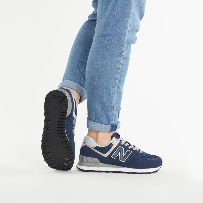 Обувки New Balance WL574 navy 2