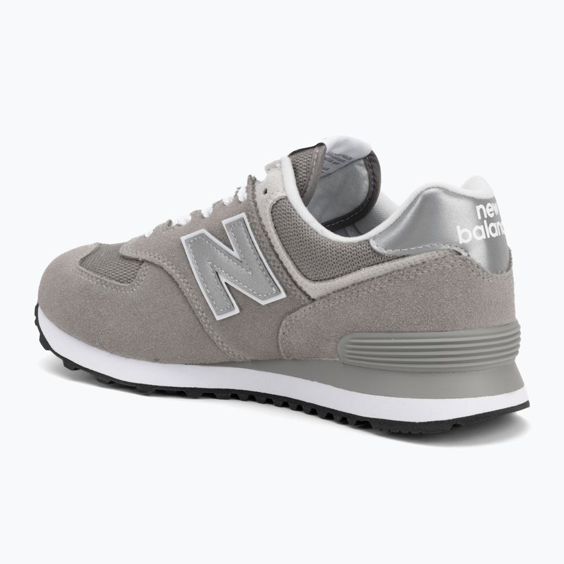 New Balance Classic 574's V3 Wide сиви мъжки обувки 3