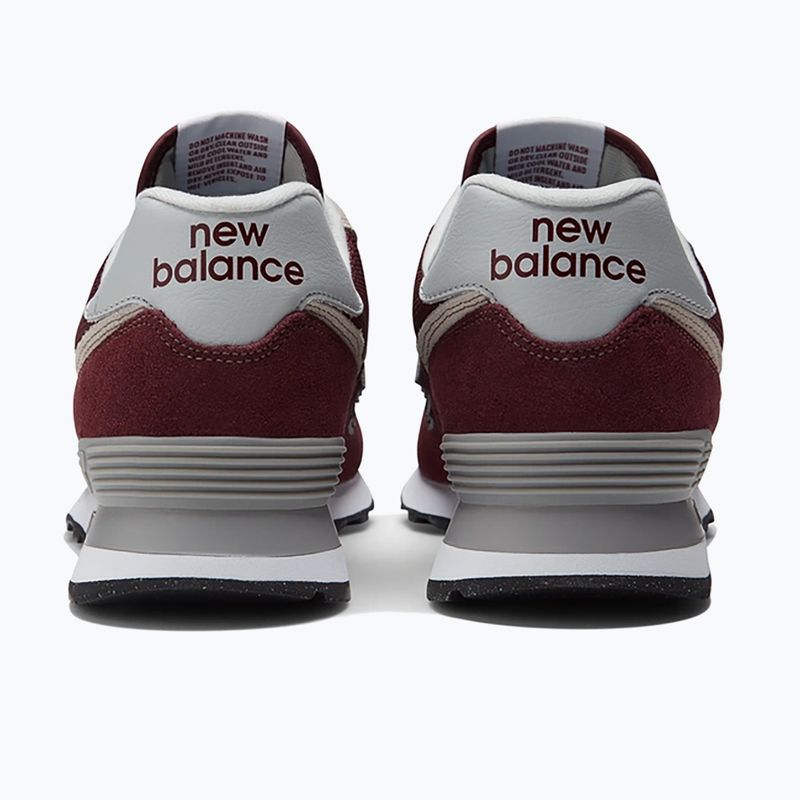 Мъжки обувки New Balance 574 червени 6