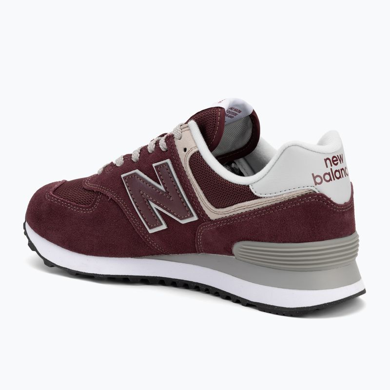 Мъжки обувки New Balance Classic 574's V3 Wide maroon 3