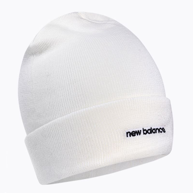 Зимна шапка за жени New Balance Knit Cuffed Beanie Embroider white NBLAH13032WT