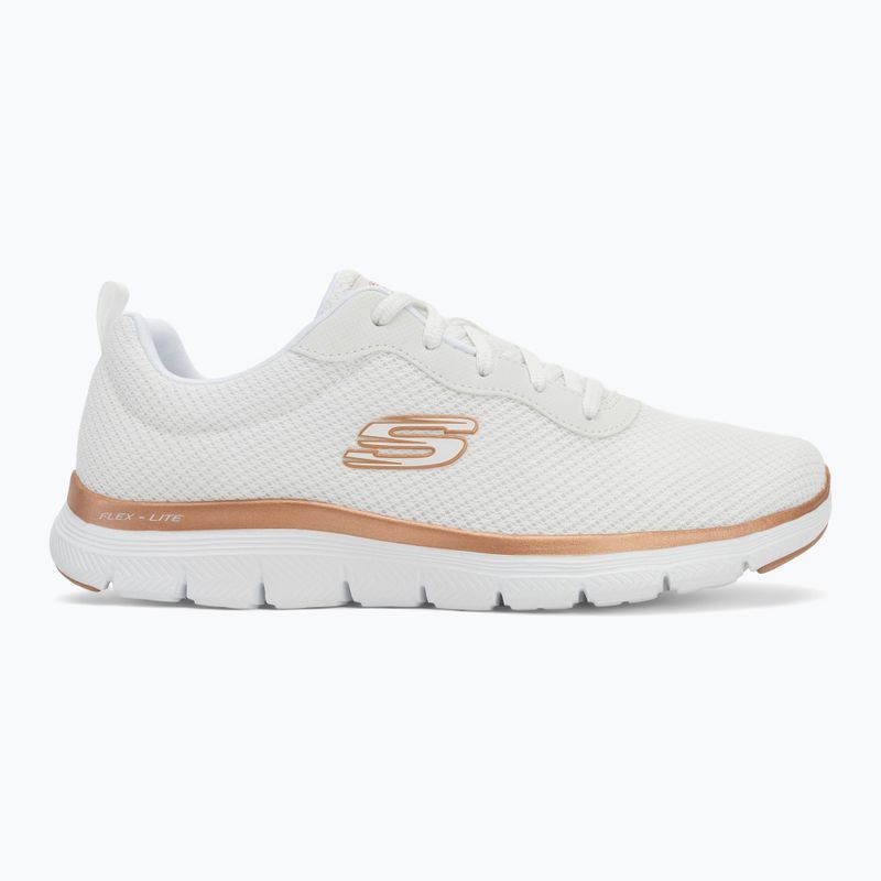 Дамски обувки SKECHERS Flex Appeal 4.0 Brilliant View white 2