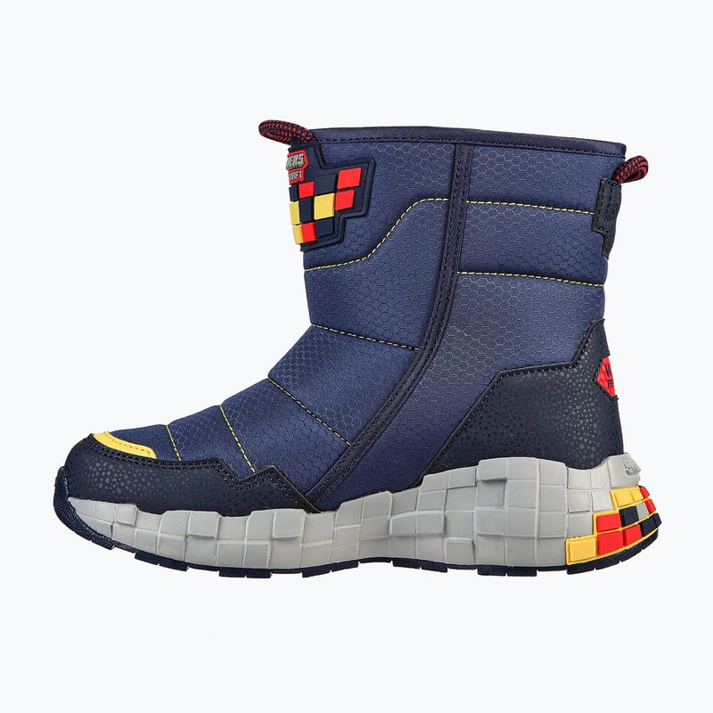 Детски ботуши за трекинг Mega-Craft Cuboforce тъмночервен/червен на SKECHERS 2