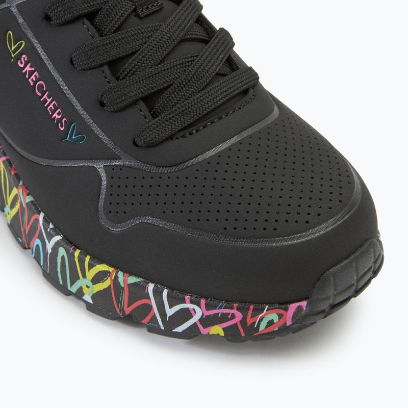 Детски обувки SKECHERS Uno Lite Lovely Luv black/multicolor 7