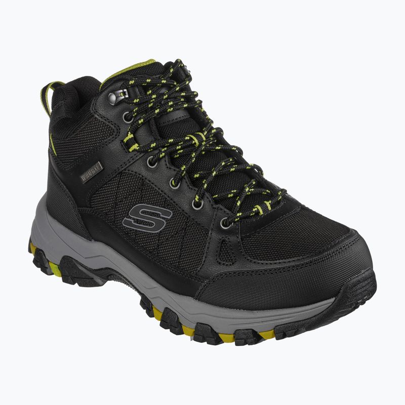 SKECHERS Selmen Melano мъжки обувки за трекинг черни 7