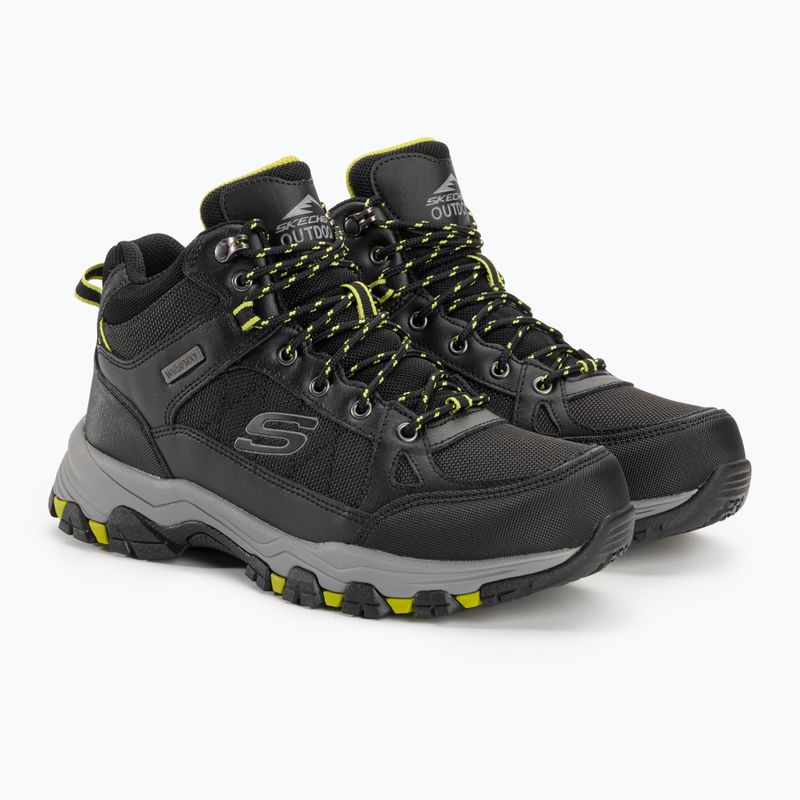 SKECHERS Selmen Melano мъжки обувки за трекинг черни 4