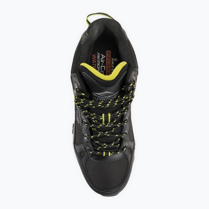 SKECHERS Selmen Melano мъжки обувки за трекинг черни 6