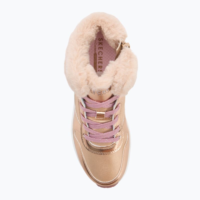 Детски обувки SKECHERS Uno Cozy On Air rose gold 5