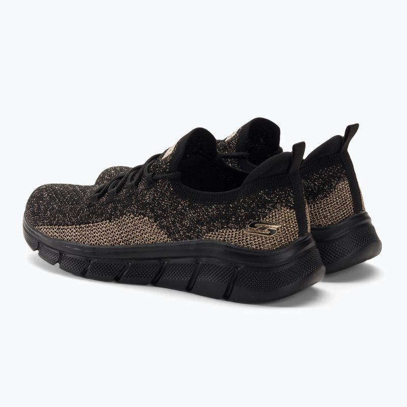 Дамски маратонки SKECHERS Bobs B Flex Fall Sparks black/gold 3