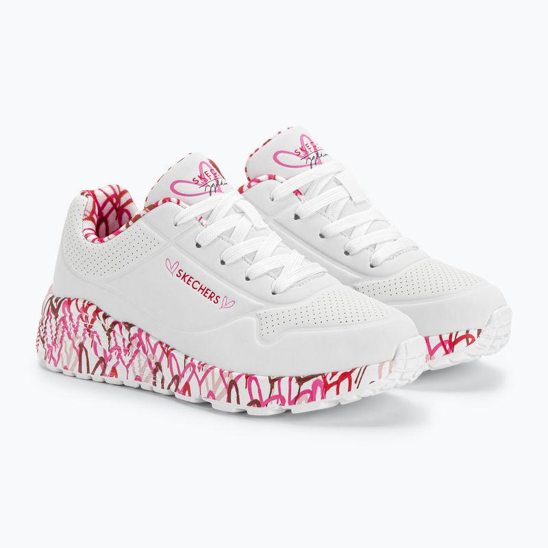 Детски маратонки SKECHERS Uno Lite Lovely Luv бяло/червено/розово 4