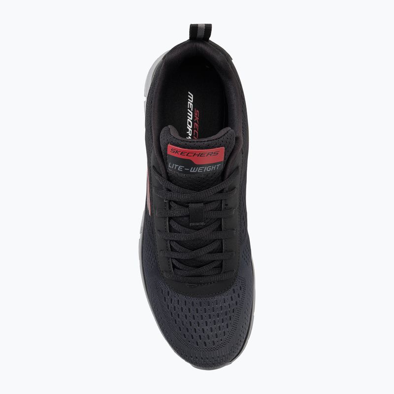 Мъжки обувки за тренировка SKECHERS Track Ripkent черни/въглени 7