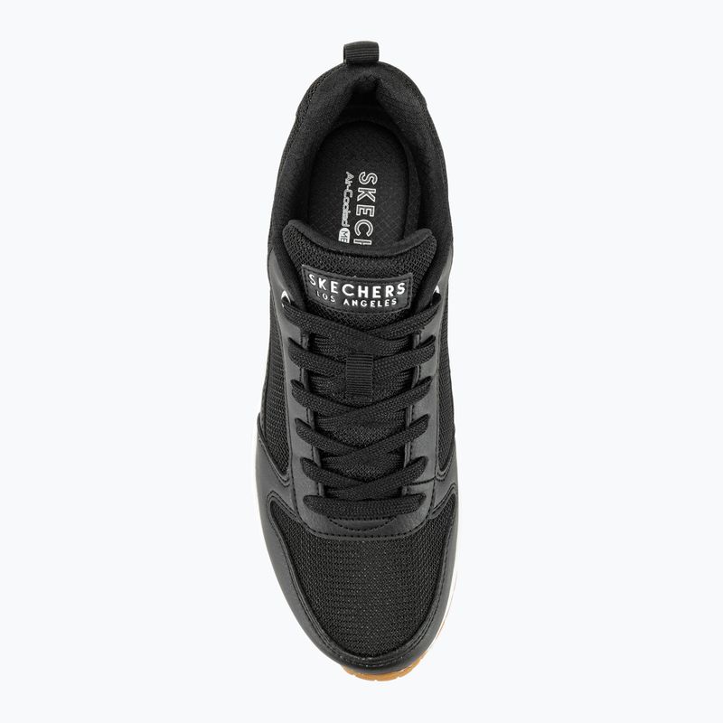 SKECHERS Uno Inside Matters дамски обувки черно/бяло/меш 7