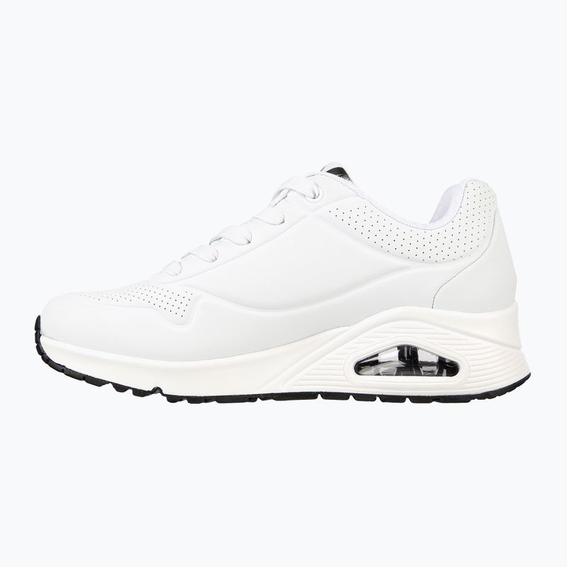 Дамски обувки SKECHERS JGoldcrown Uno Spread The Love white/black/gray 9