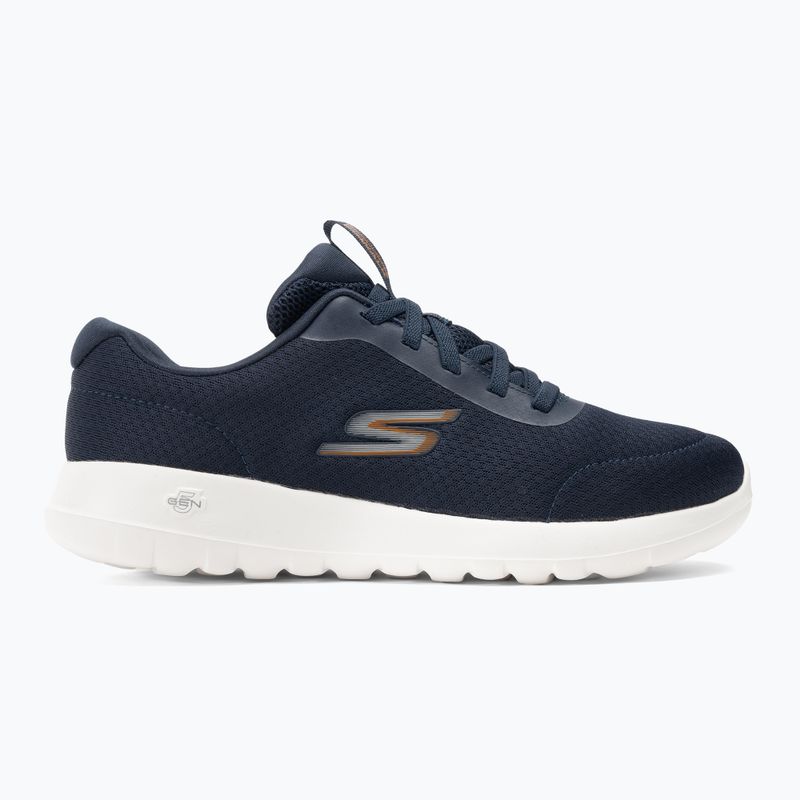 Мъжки обувки SKECHERS Go Walk Max Midshore navy/white/orange 2