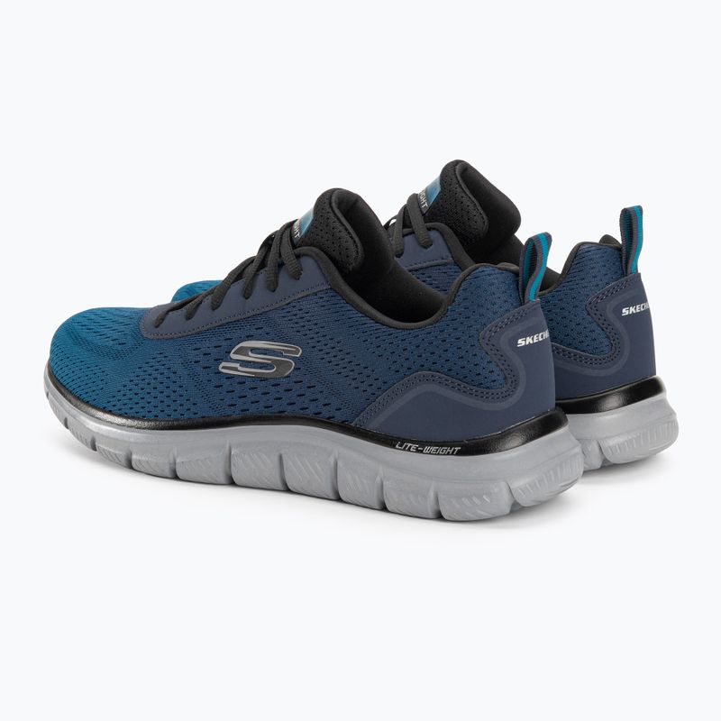 Мъжки обувки за тренировка SKECHERS Track Ripkent тъмносин/син 4