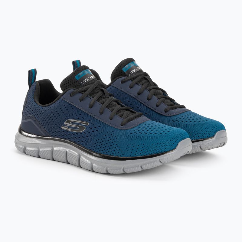 Мъжки обувки за тренировка SKECHERS Track Ripkent тъмносин/син 5